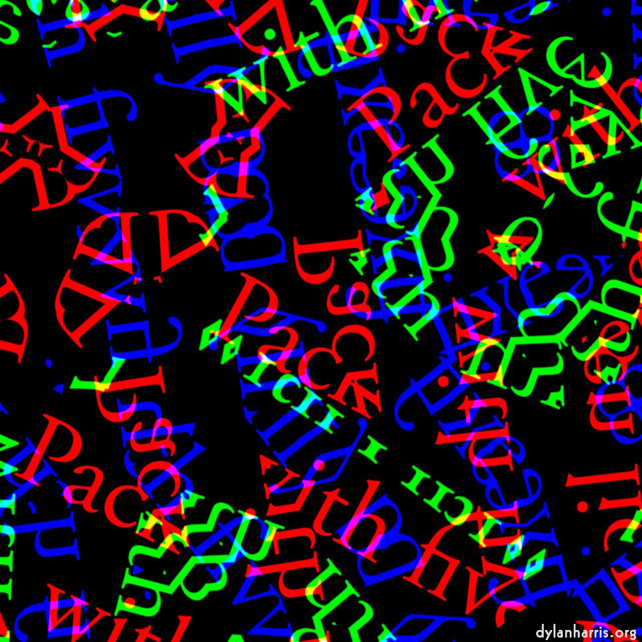 image: kaleidoscopic and fractures :: brite rgb