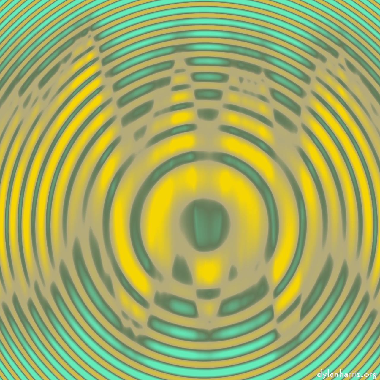 image: abstract circular :: interference