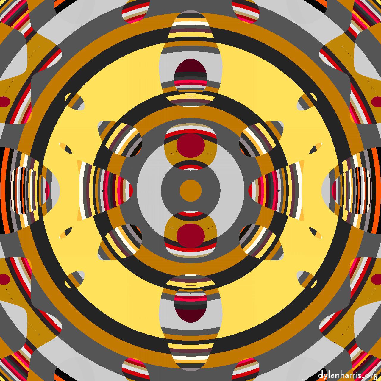 image: abstract circular :: test pattern 2