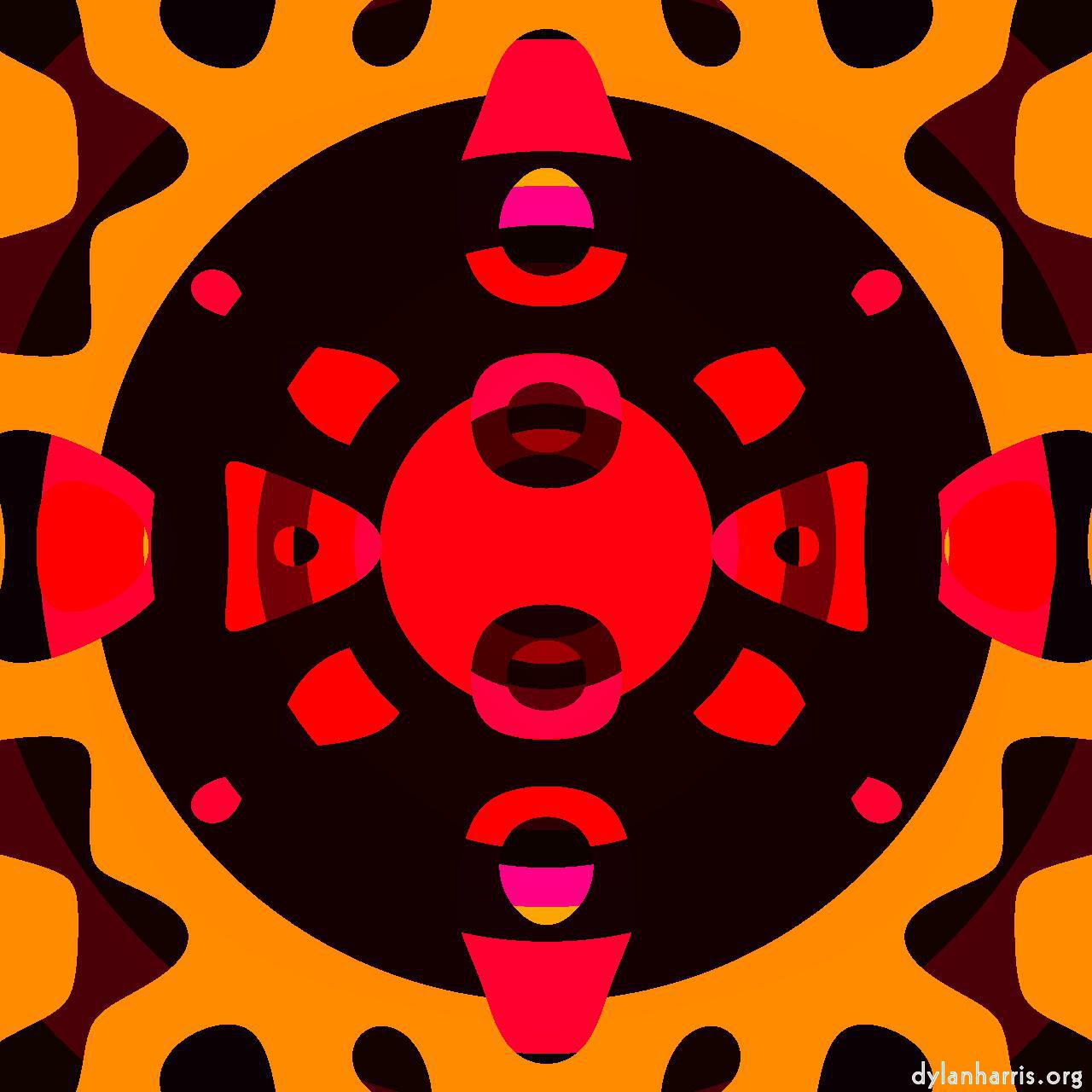 image: abstract circular :: test pattern 3