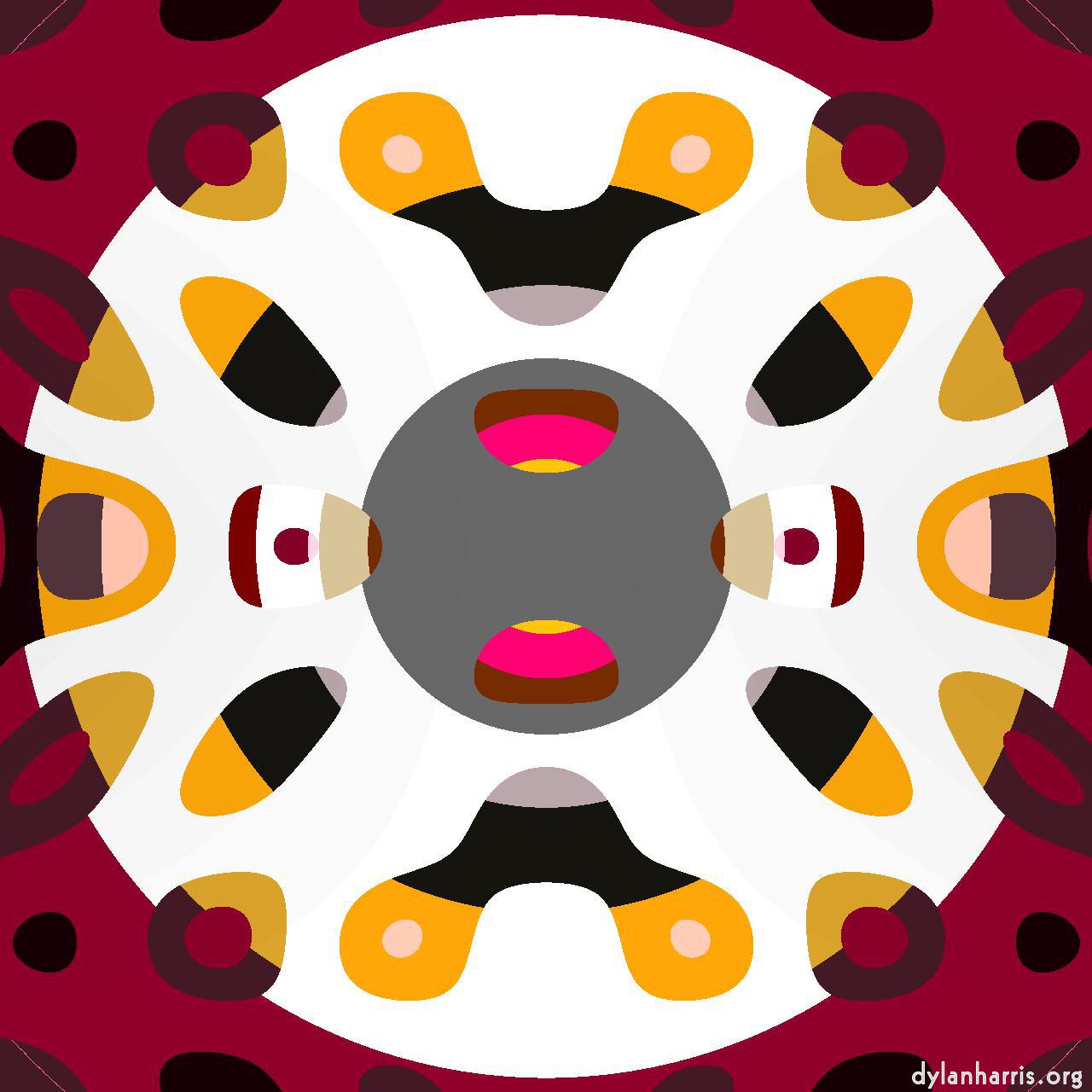 image: abstract circular :: test pattern 5