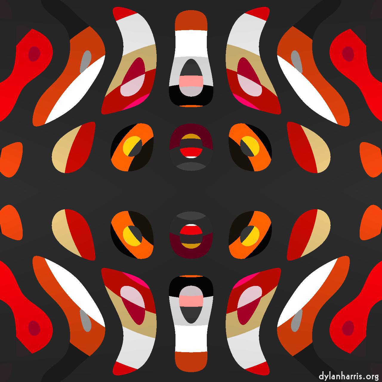 image: abstract circular :: test pattern 7