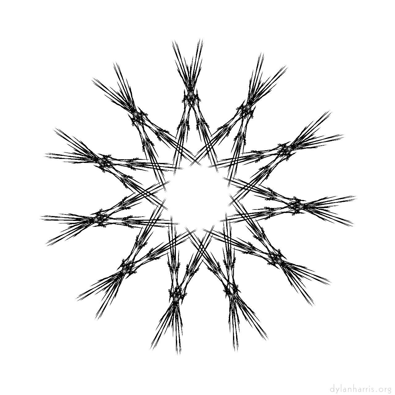 image: attractors - bw :: pin point