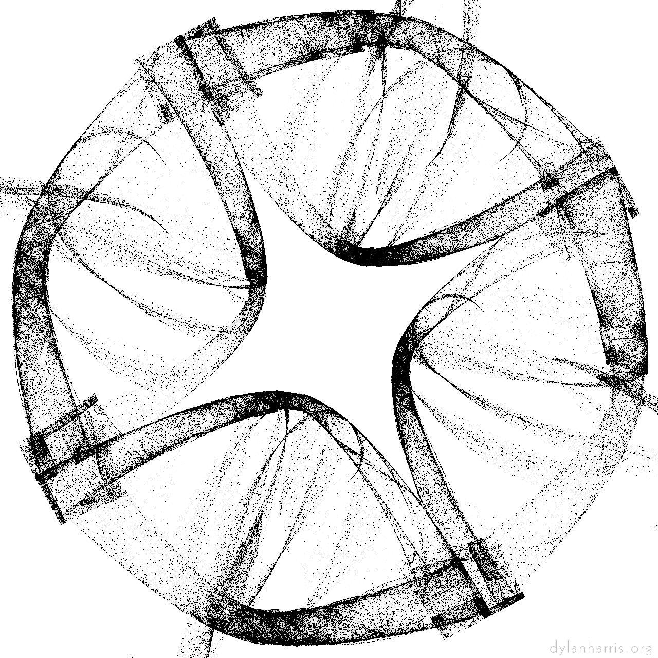 image: bw attractor :: wheel