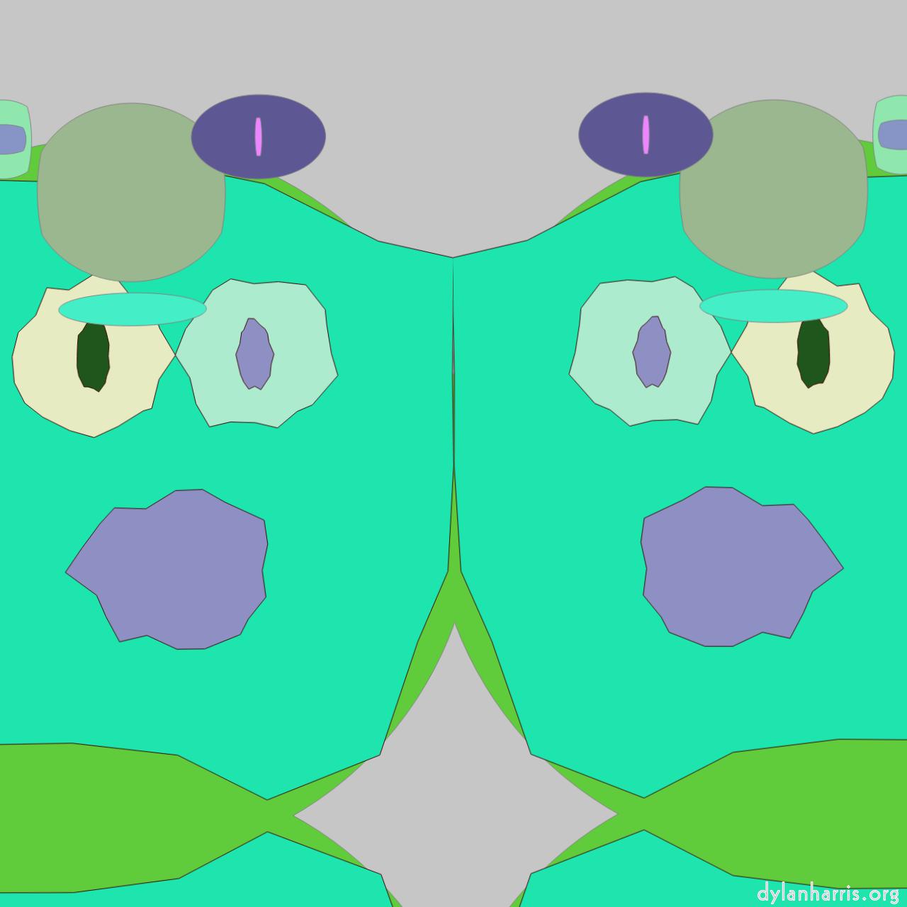 image: cartoon characters and shapes :: goofy twins