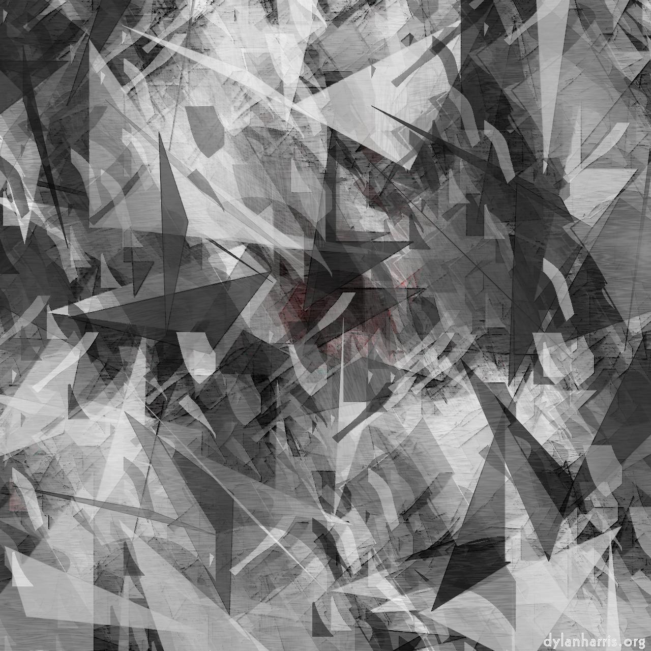 image: abstract styles - vector raster :: fractured 2