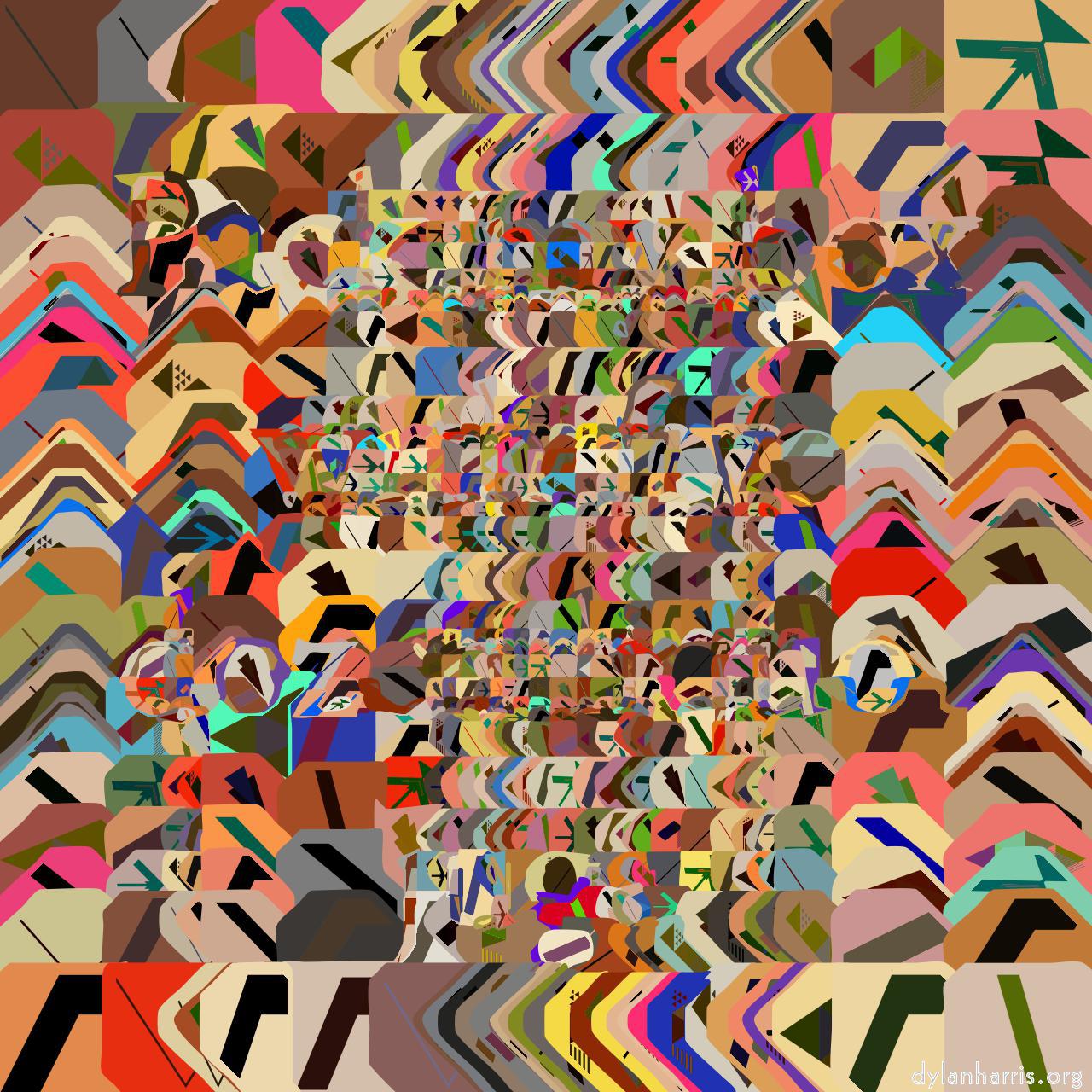 image: general examples :: mosaic—random colour palette