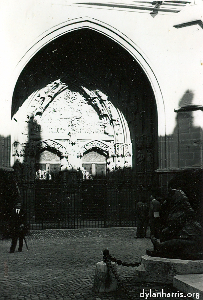 image: West Door of Cathedral.