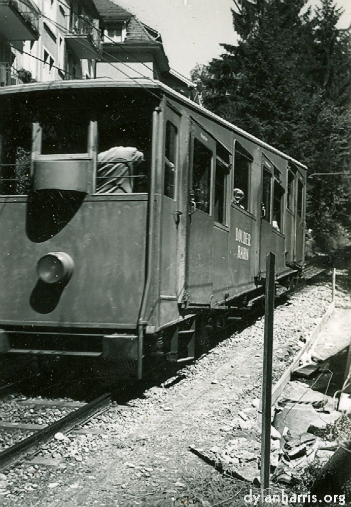 image: One of the Furniculais - the Dolderbahn.