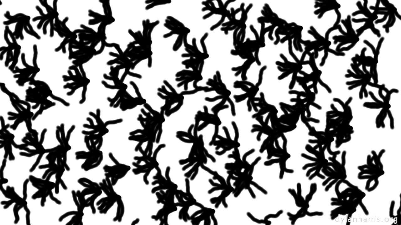 image: branchy filaments :: bwgrowthbushes