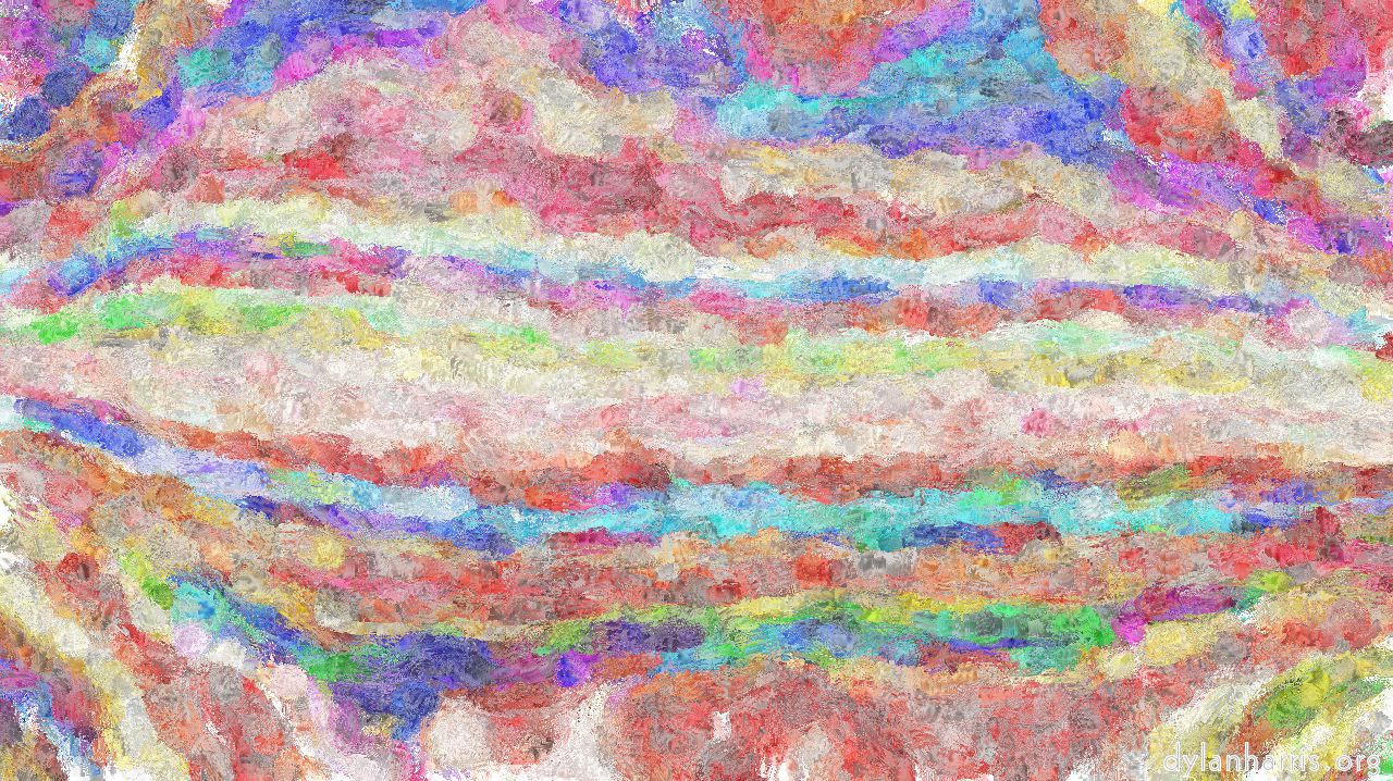 image: wet complex coloured paint :: saturationmixer2