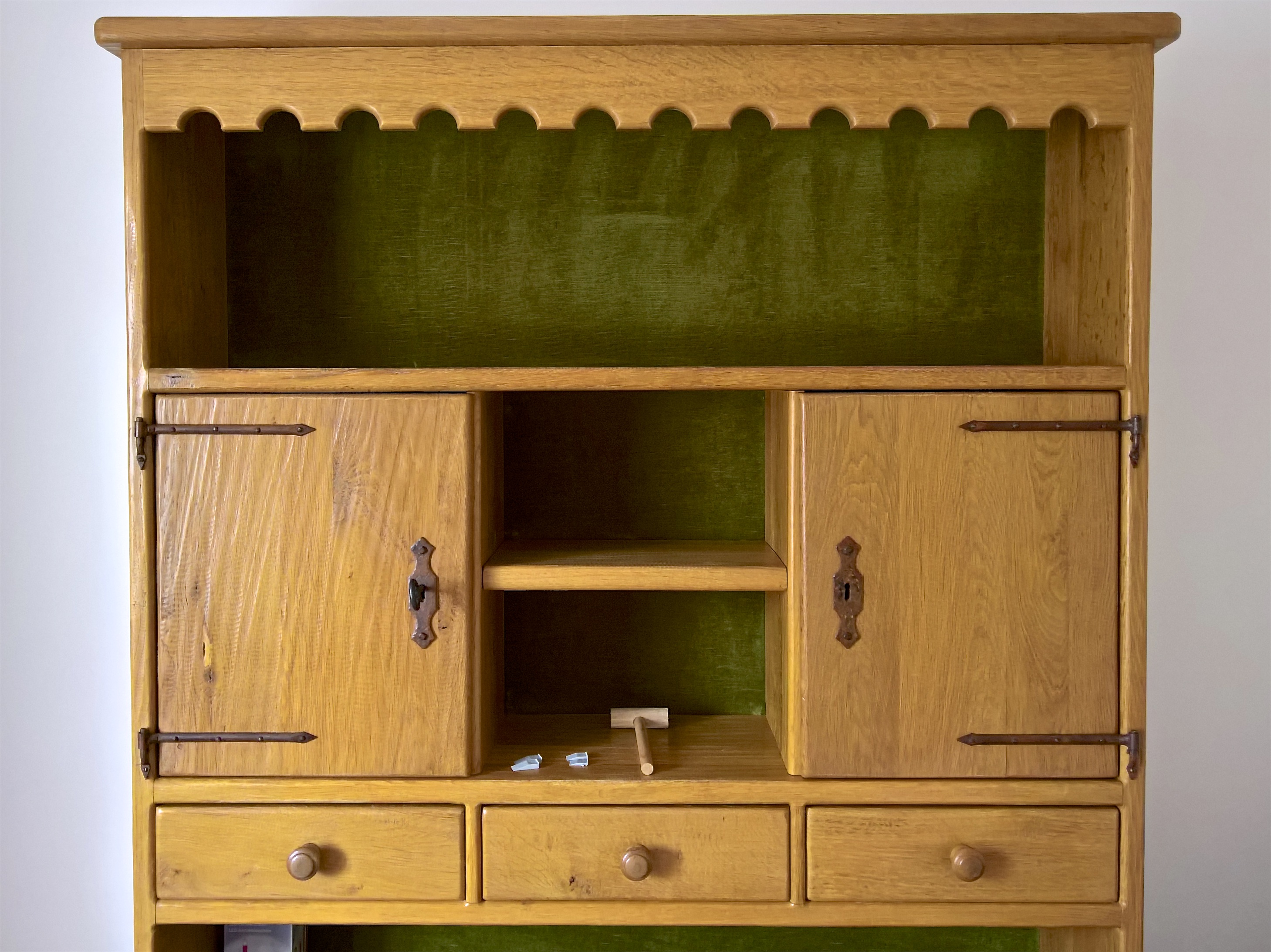 image: old kitchen shelves
