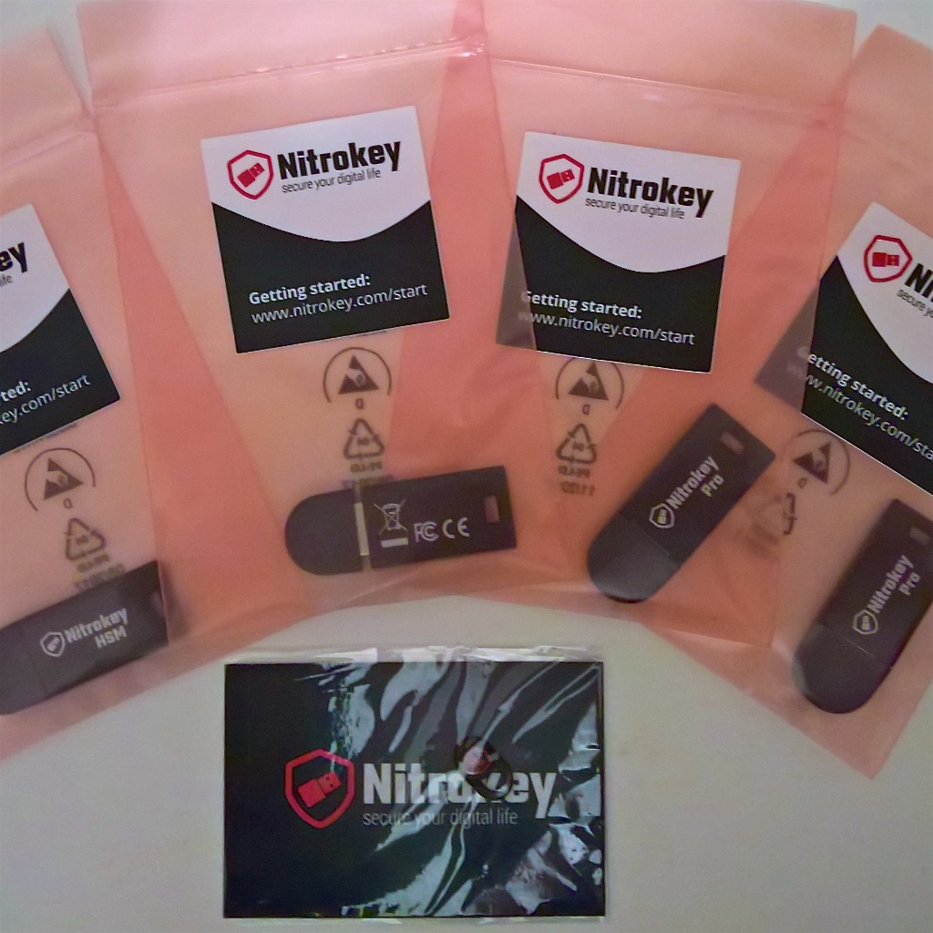 image: nitrokey packets