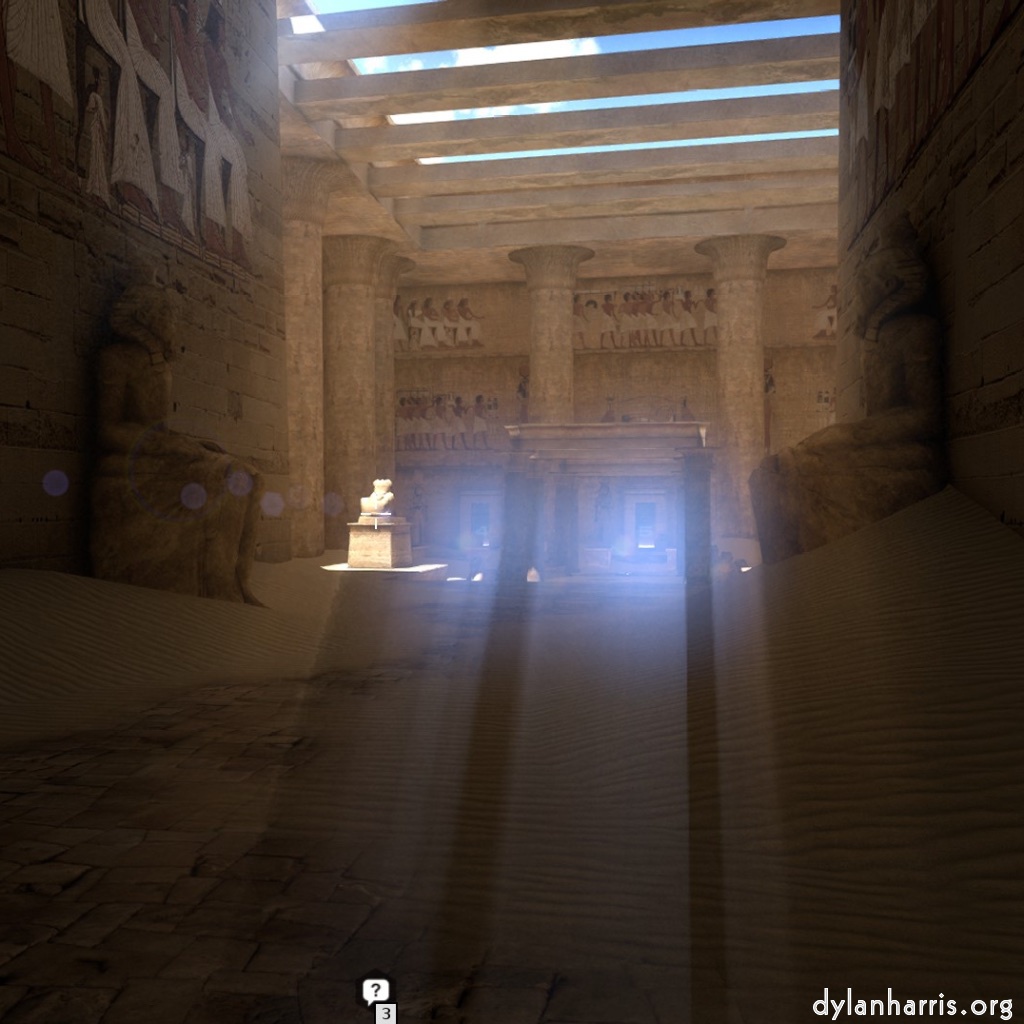 image: the ancient egyptians had lens flare too