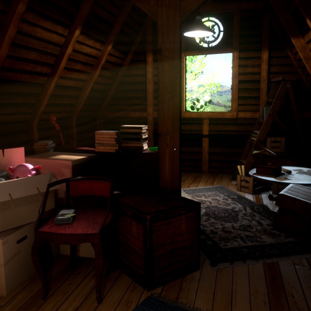 image: a small attic