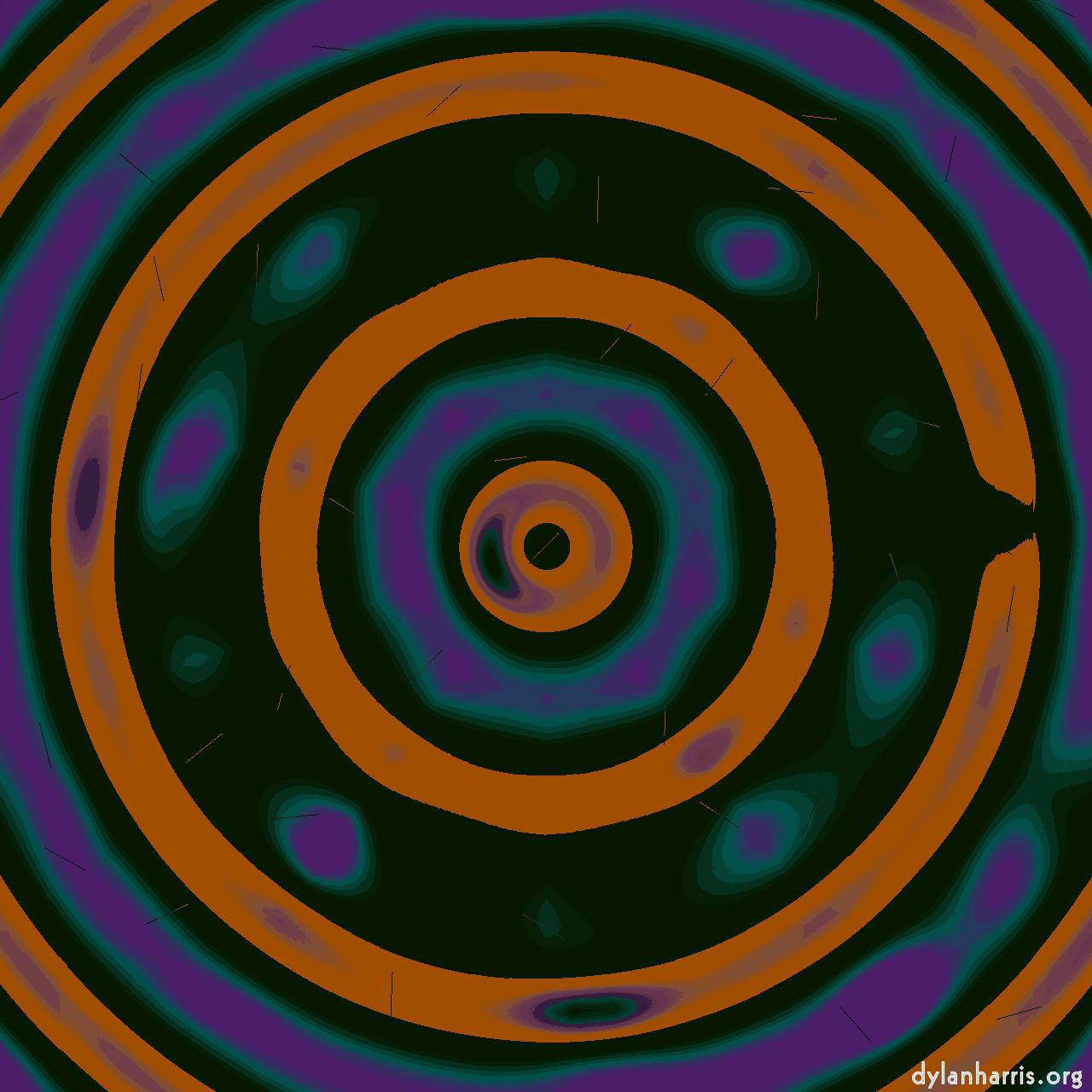 abstract circular :: bulls eye