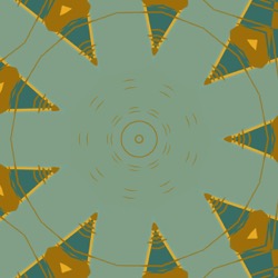 image from abstract circular