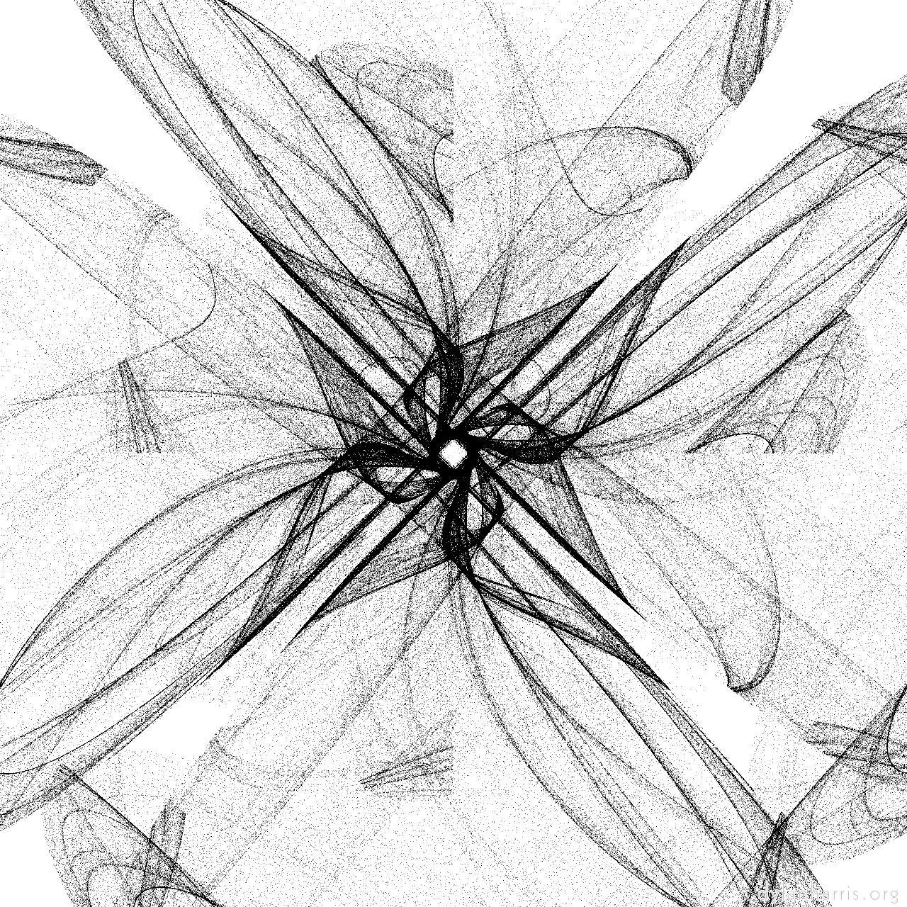 chaos generators (animated) :: star bloom