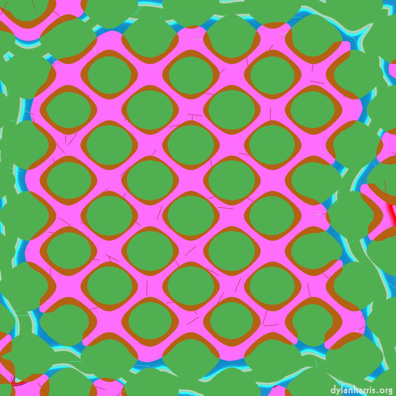 image: op art :: colour grid 5