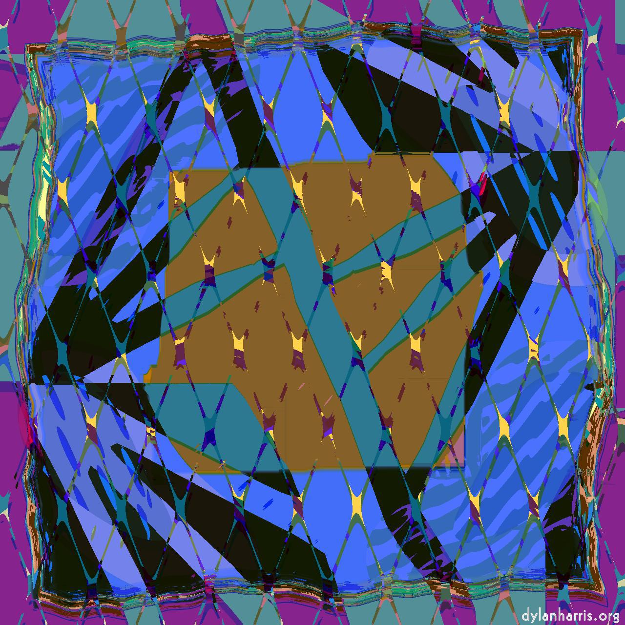 image: painterly :: cracked grid