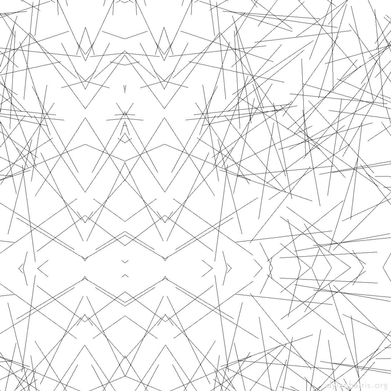 variations :: abstract line drawing 1