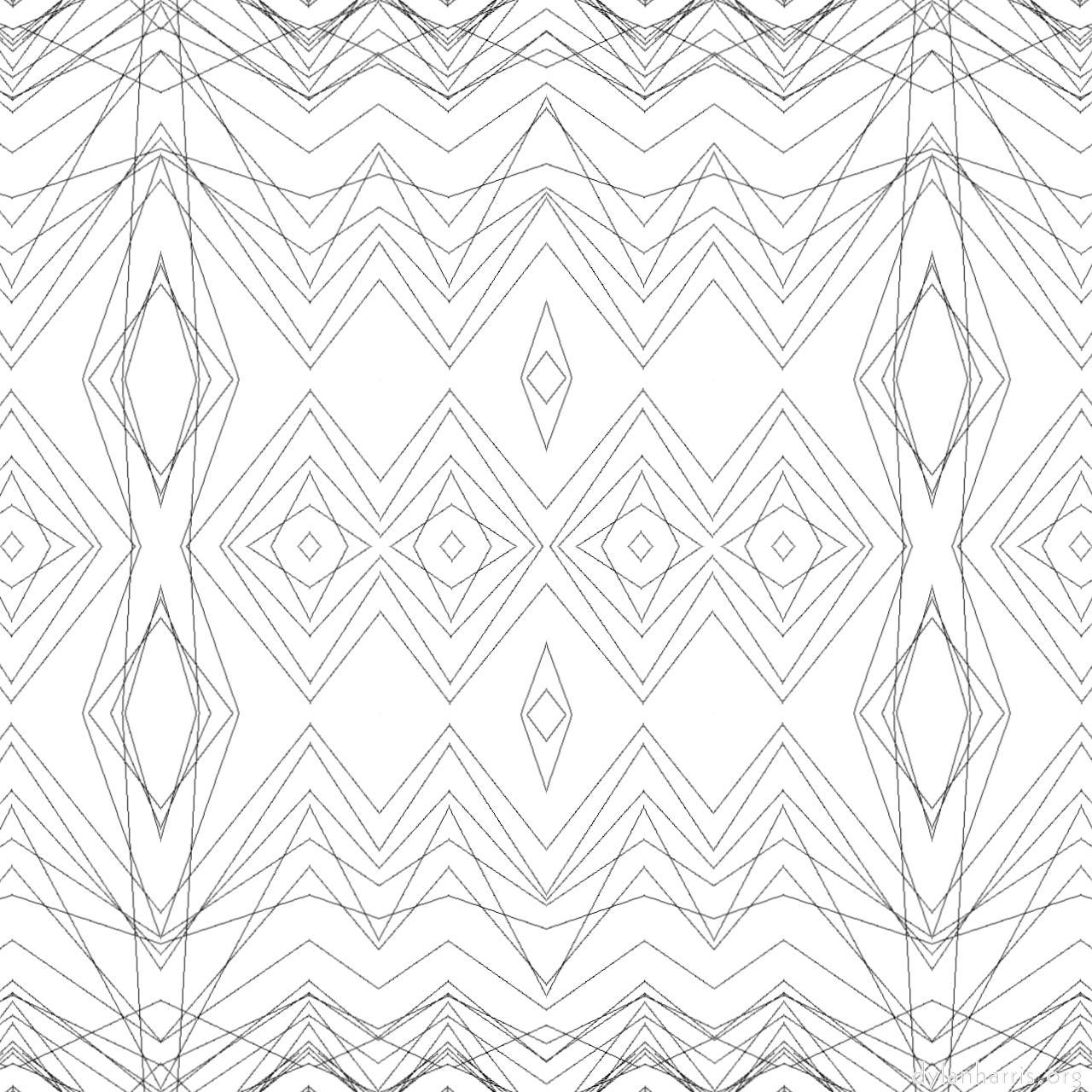 variations :: abstract line drawing 3