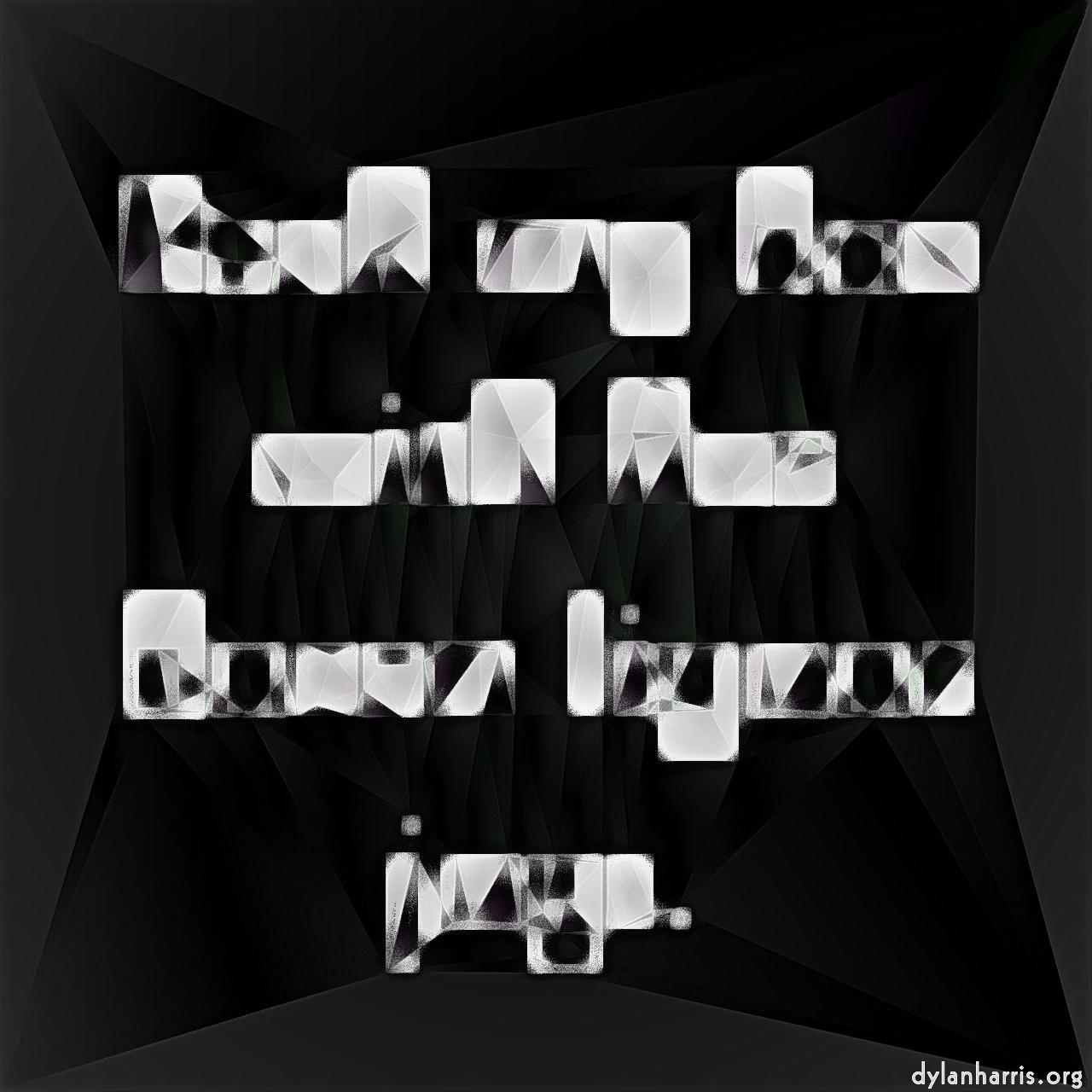 image: non-rep generative and abstract :: cubist frizzle