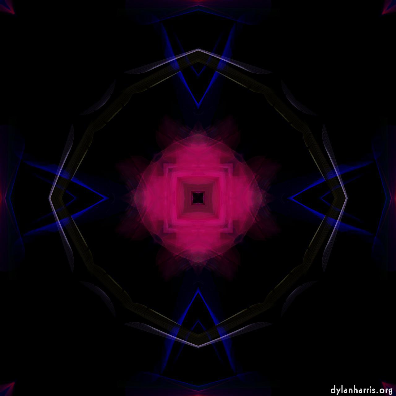 image: non-rep generative and abstract :: dual paint kaleido