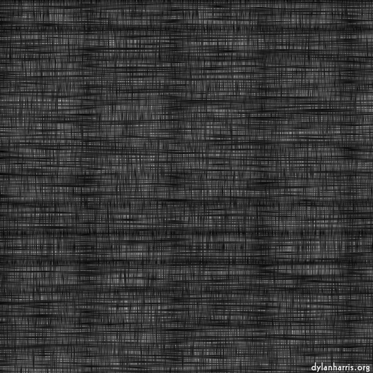 image: non-rep generative and abstract :: thatch bw