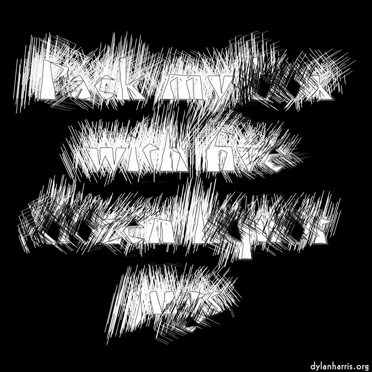 image: abstract :: bold stroke with edge 2