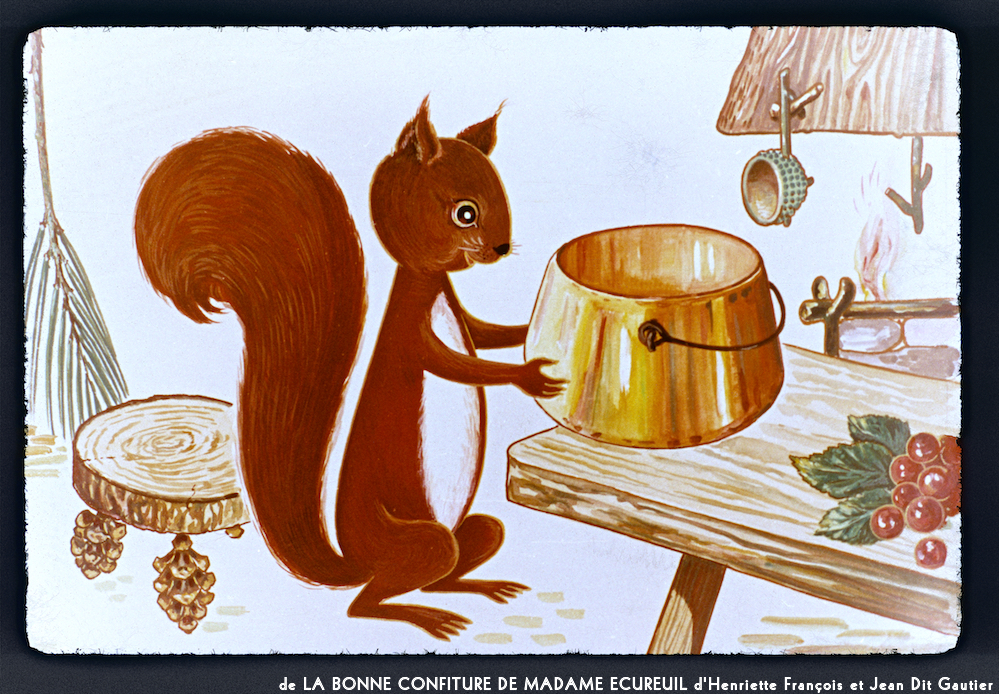 image: Voici ‘la bonne confiture de madame ecureuil 2’.