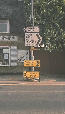 image: So which way do I go to follow the diversion? [this is genuine]