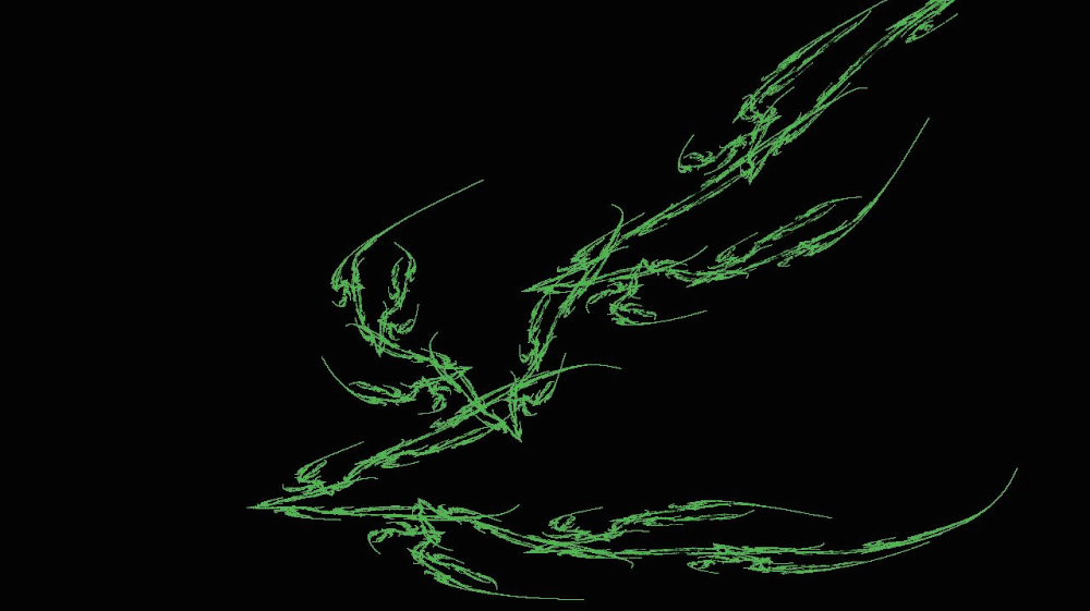 Image 'reflets — msg — abstract attractors plant forms 1'.