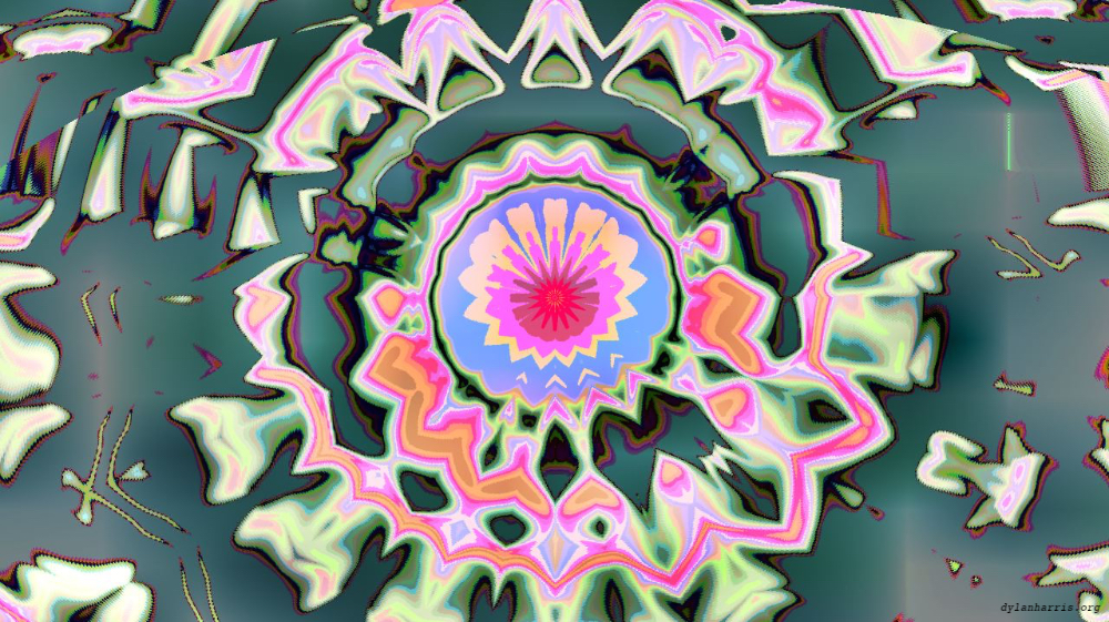 Image 'reflets — msg — abstract broken circle symmetry 2'.