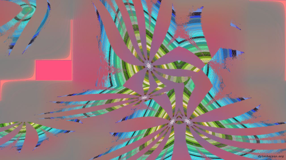 Image 'reflets — msg — abstract broken circle symmetry 5'.