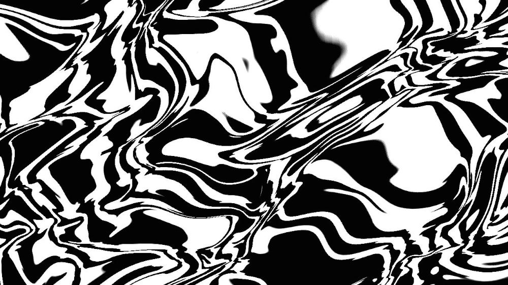 Image 'reflets — msg — abstract black & white 2'.