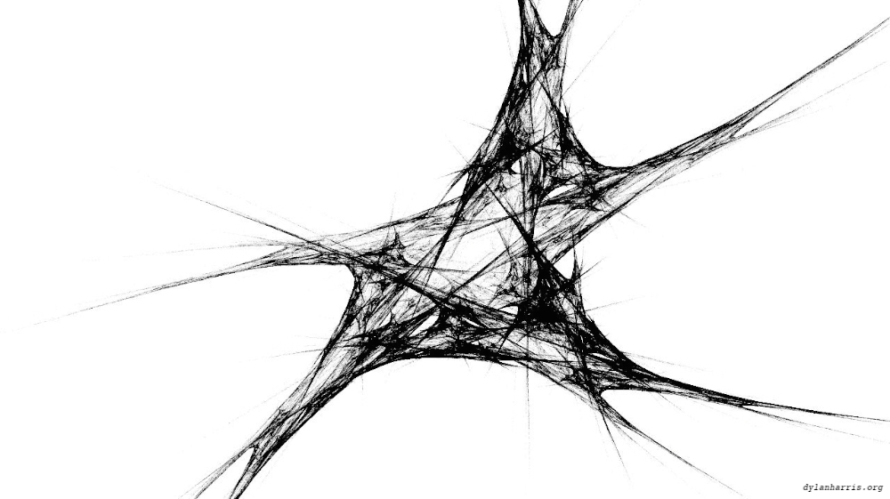 Image 'reflets — msg — variations 0 bw attractor 1 6'.