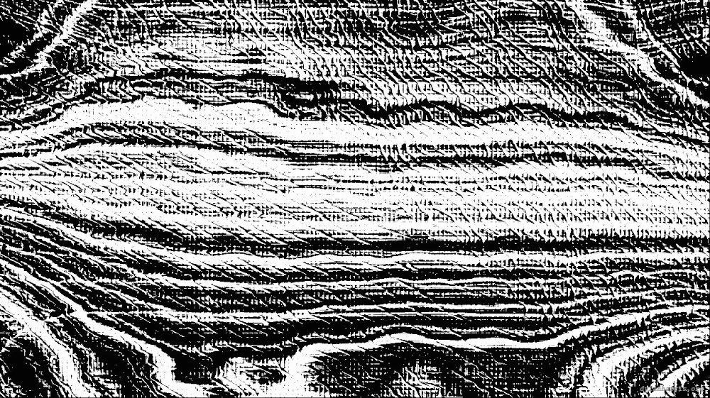 Image 'reflets — msg — processing effects 0 bw chamfer 1 3 1'.