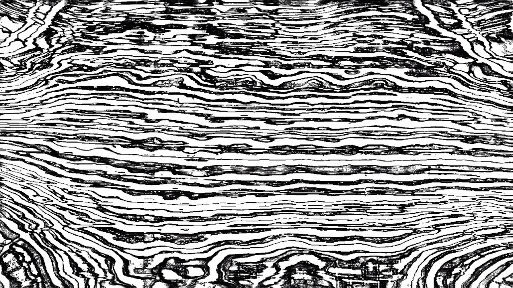 Image 'reflets — paint synthesiser classic — 3.5 collection BW hatching 1 3'.