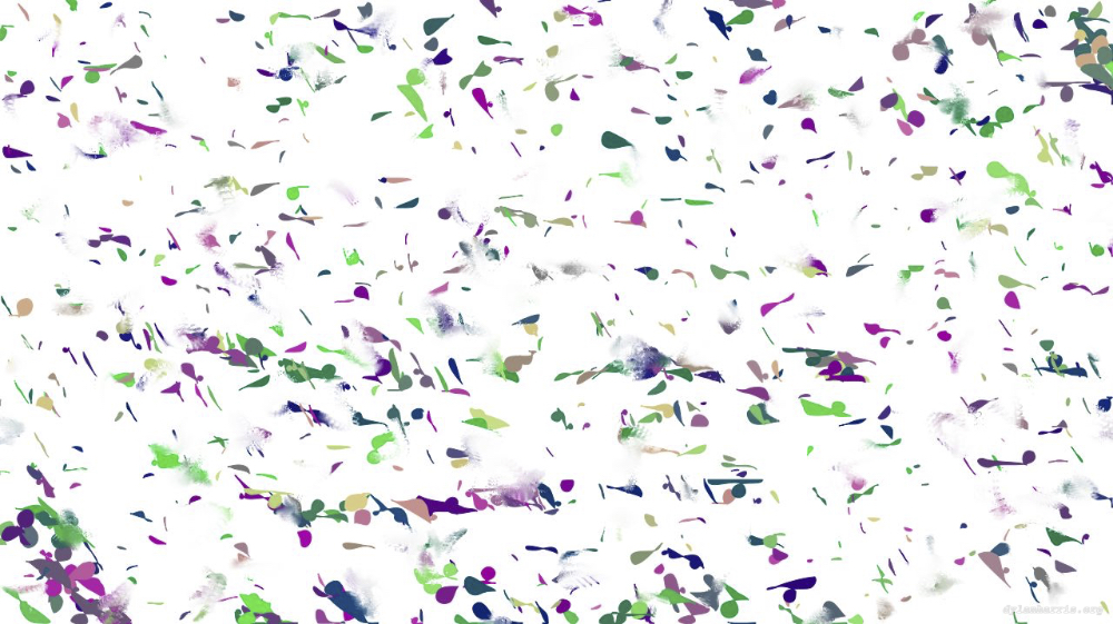 Image 'reflets — paint action sequence — generative animate process 1'.