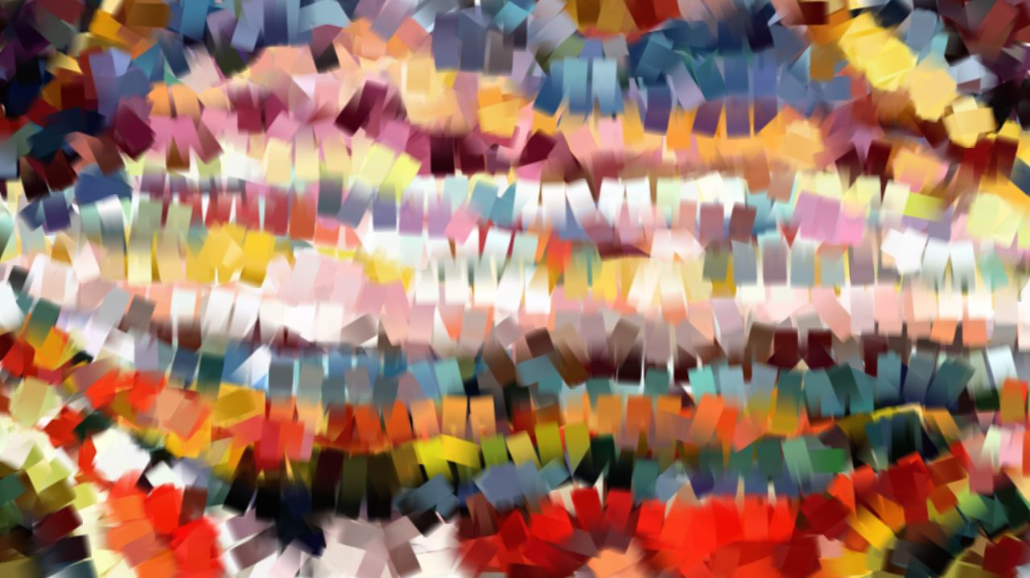 Image 'reflets — paint synthesiser classic — 2.0 collection generative brush examples 1 2'.