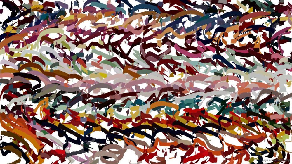 Image 'reflets — paint action sequence — iterative processes 5 2'.