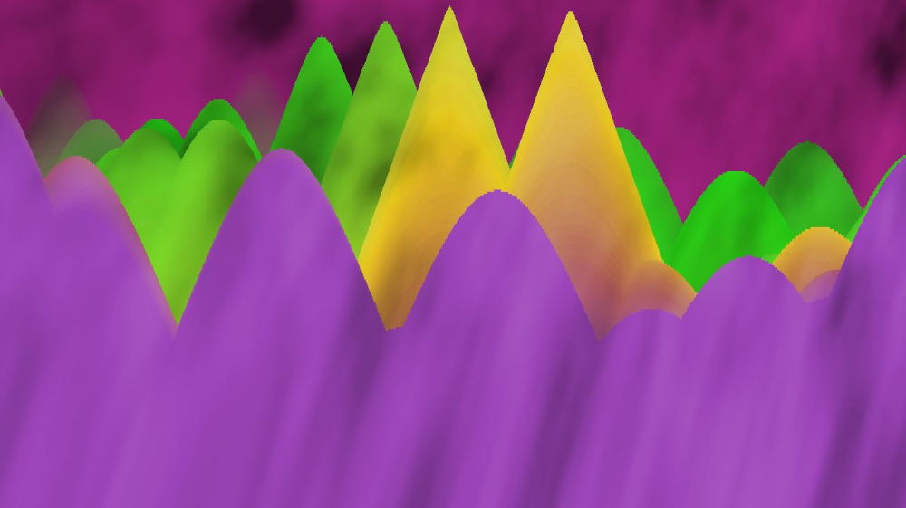 Image 'reflets — msg — abstract mountain 1 8'.
