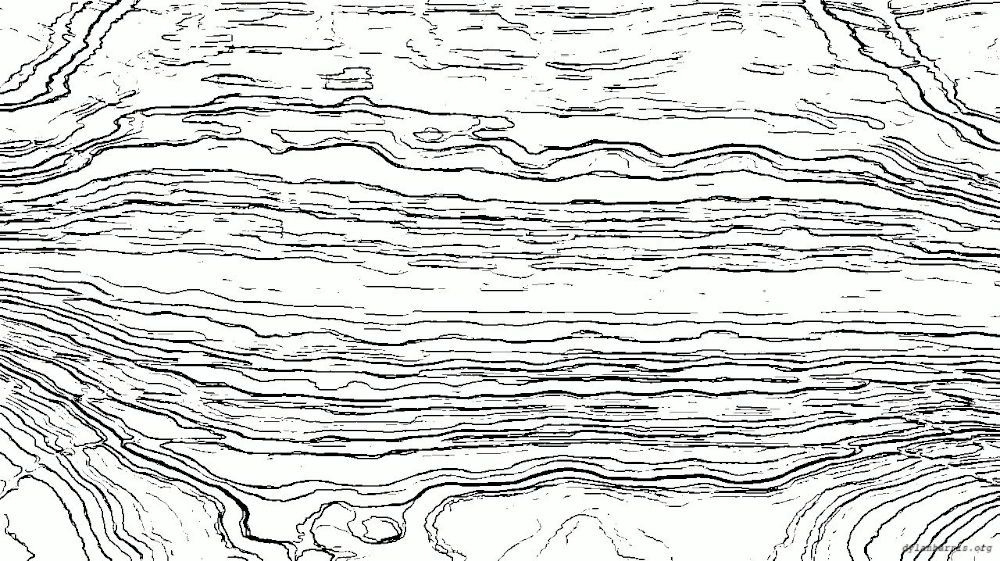 Image 'reflets — paint action sequence — outlines 2'.