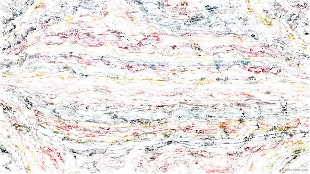 Image 'reflets — paint action sequence — paint 1 1'.