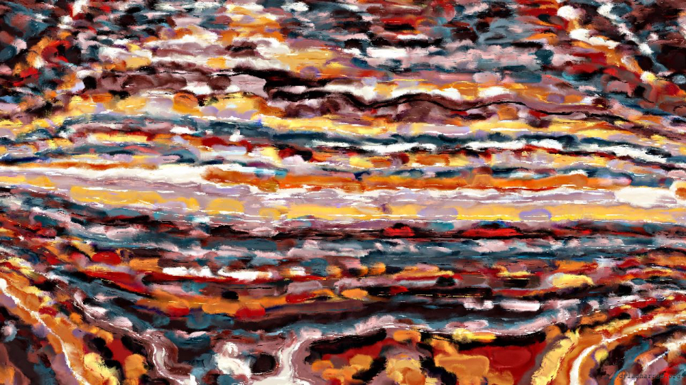 Image 'reflets — paint action sequence — paint regionise 1'.