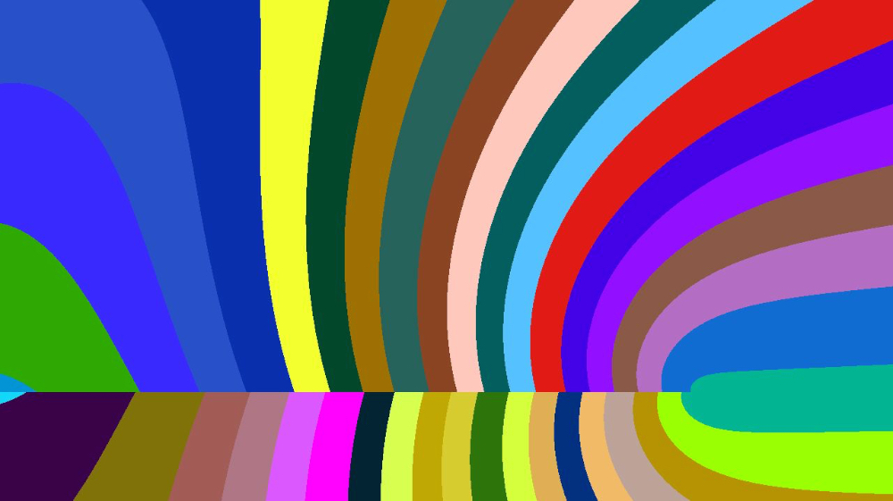 Image 'reflets — msg — abstract ribbons 5'.