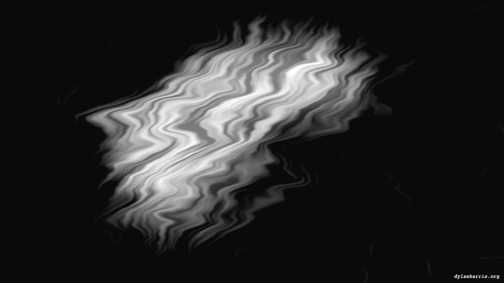 Image 'reflets — msg — processing effects self animating blobs 5'.