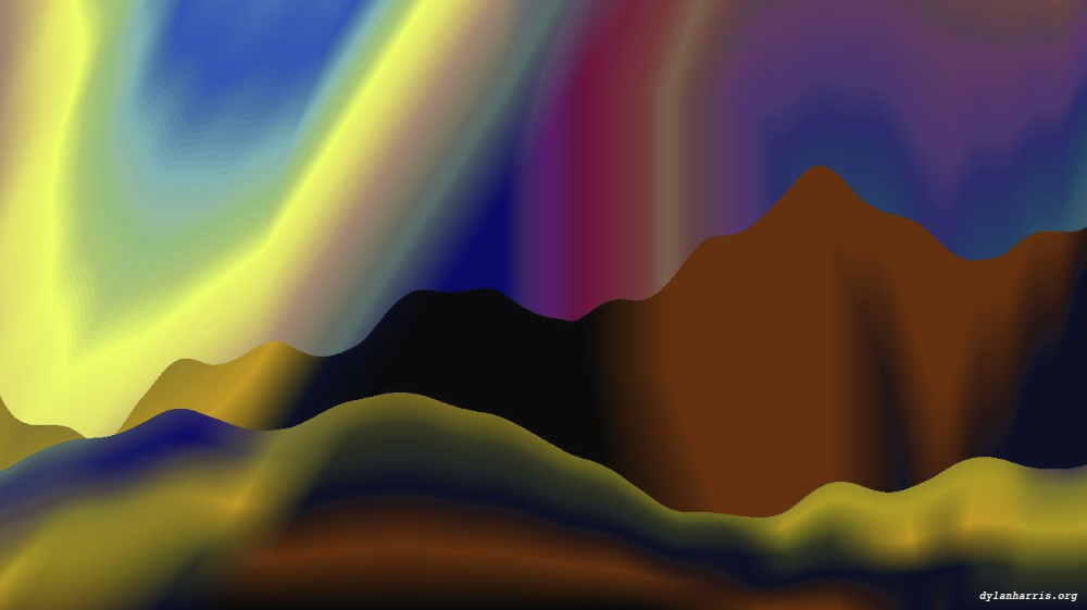 Image 'reflets — msg — abstract 1 vert mountains 1 8'.