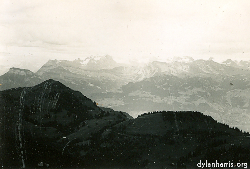 image: From Rigi Summit, looking South.